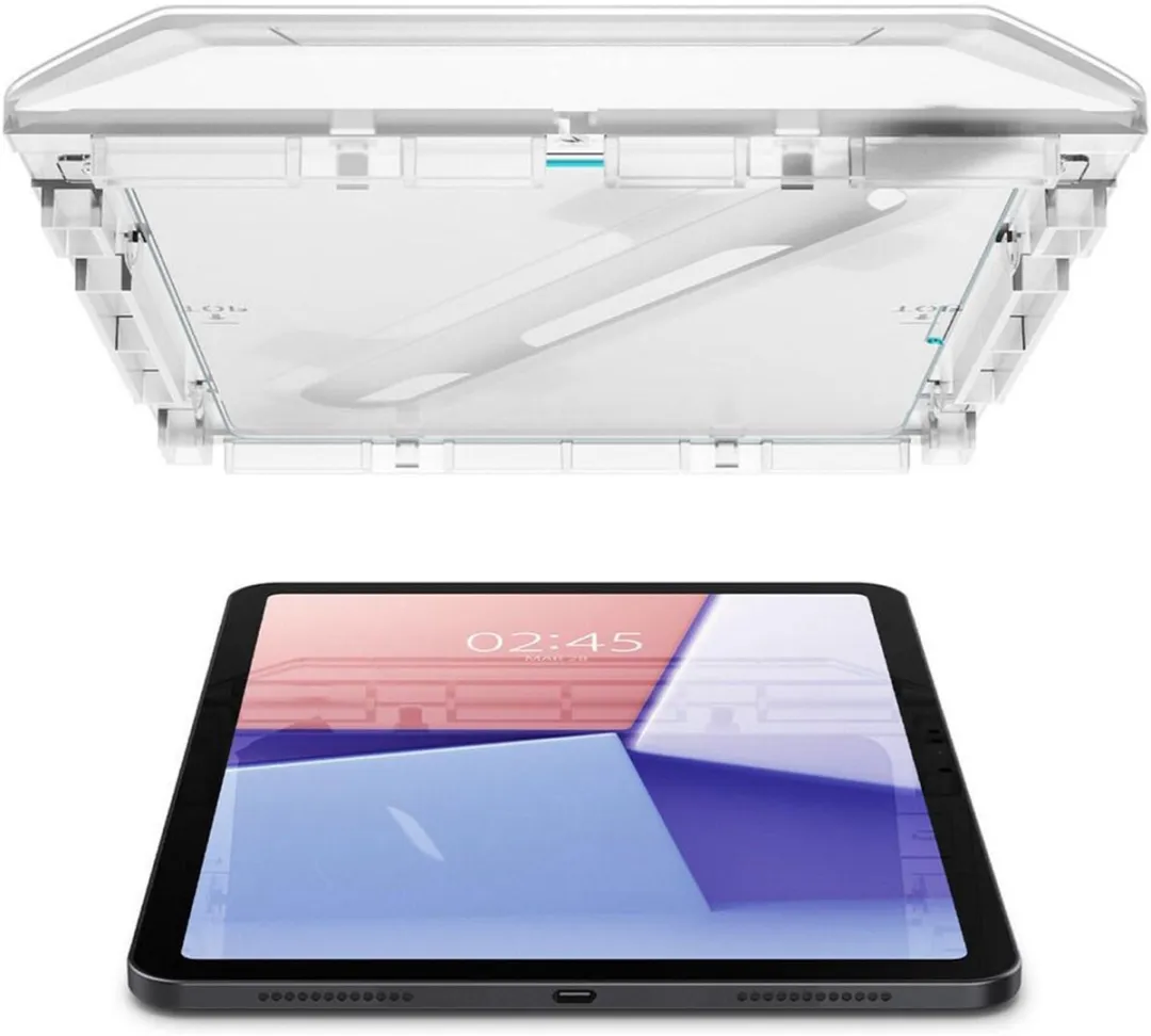Spigen Glas.TR EZ Fit iPad Air 11 2024 Screenprotector - Transparant