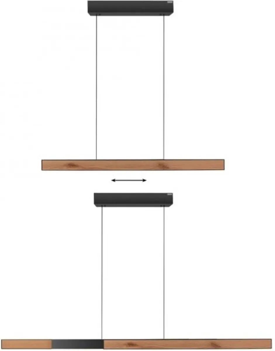 Paul Neuhaus PURE Moto-Rise 2545-79 Hanglamp - Hout - afbeelding 6 van 6