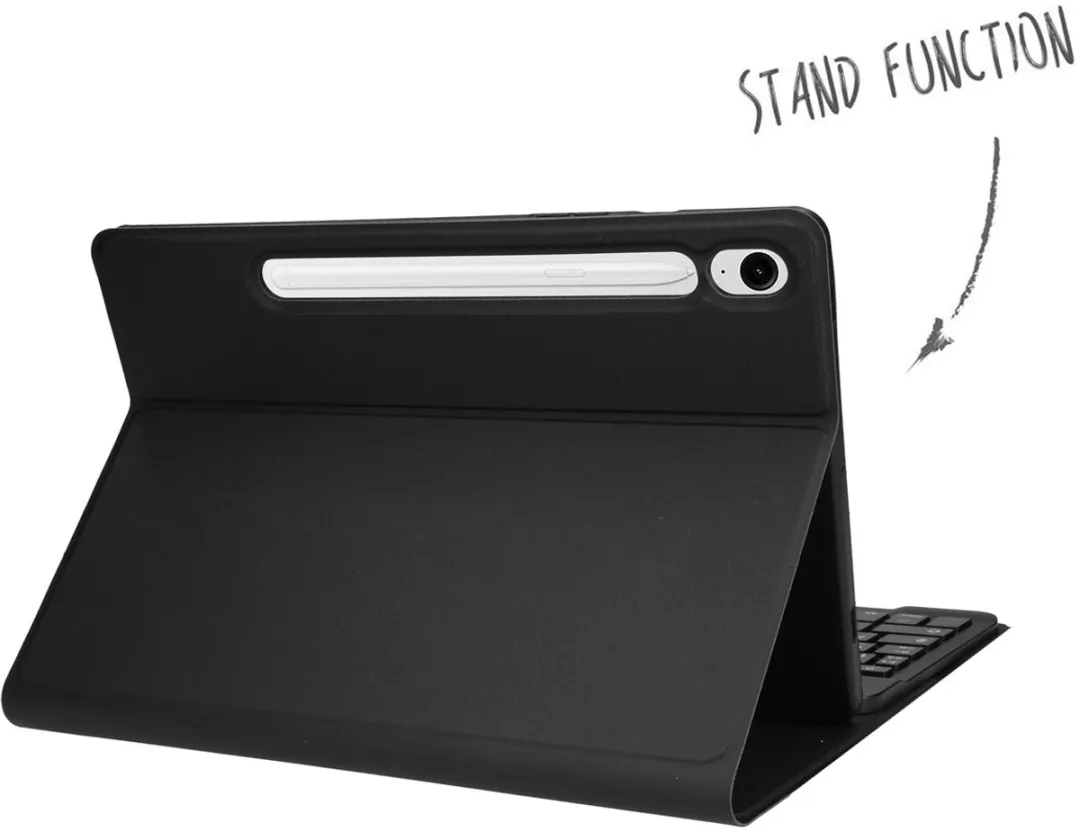 Accezz QWERTY Bluetooth Keyboard Bookcase SH00069644 - Zwart