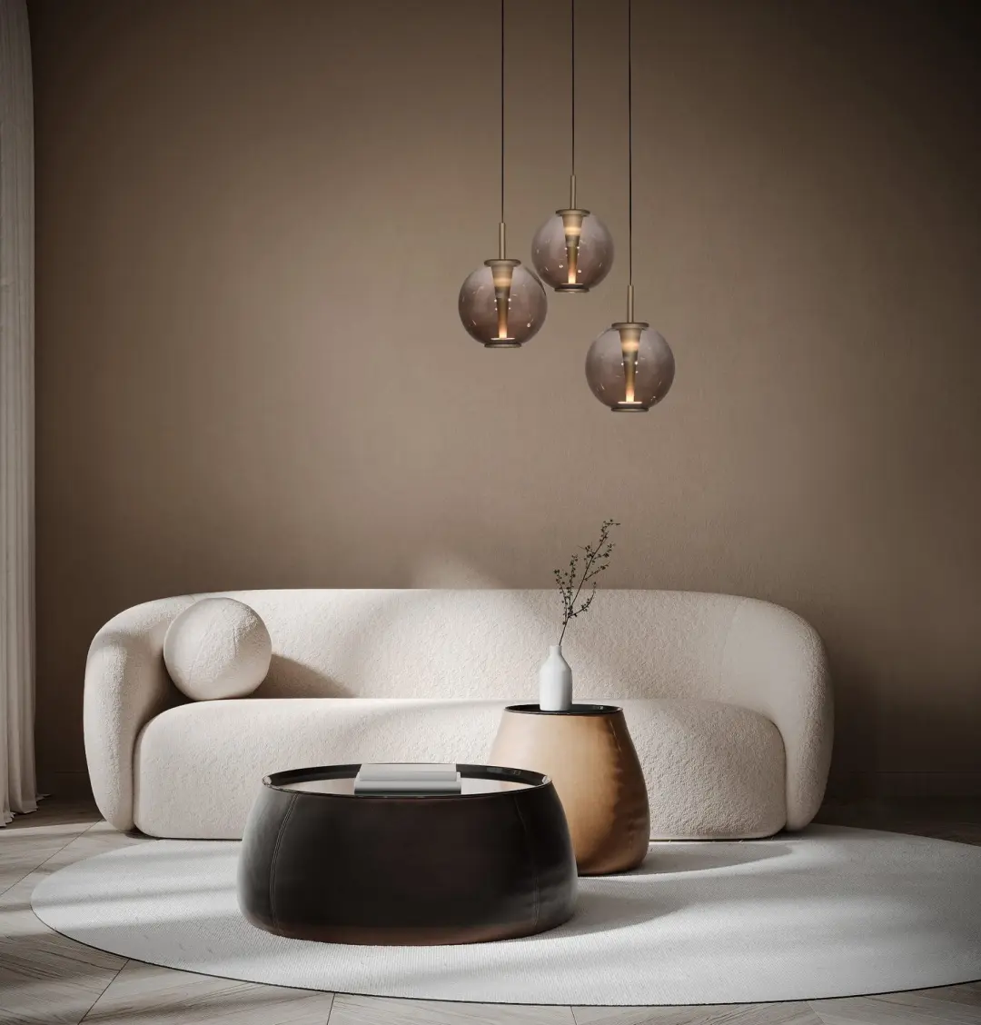 Paul Neuhaus Pure E-Infinity Hanglamp - 3 lichts - Ø50cm - afbeelding 6 van 6
