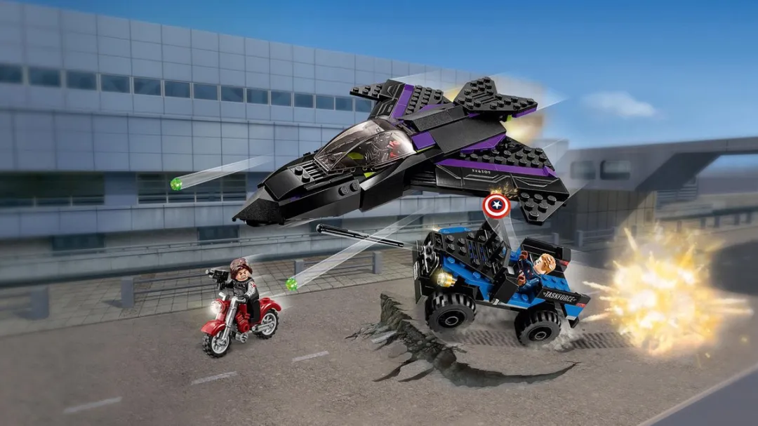 LEGO 76047 Heroes 4 Bouwset - 287 Stukken - 3 Minifiguren - Multicolor