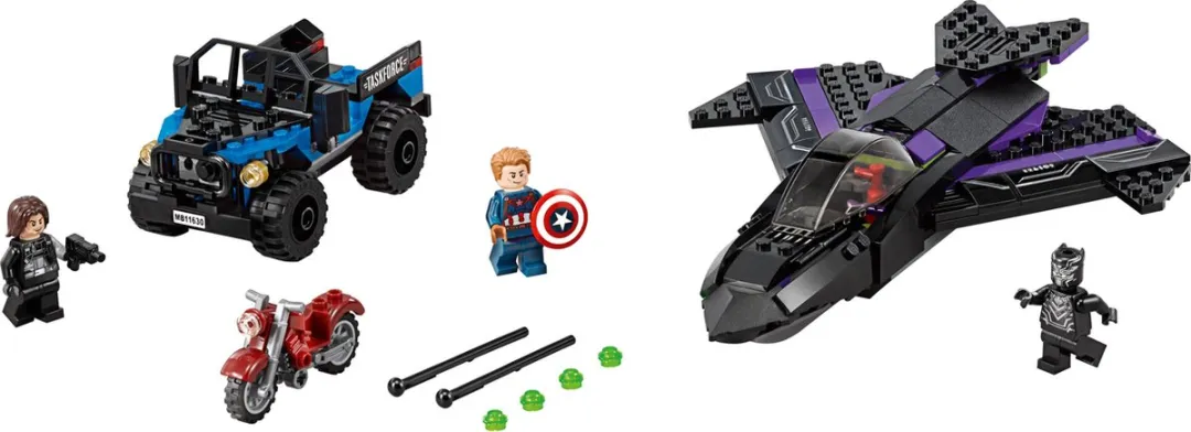 LEGO 76047 Heroes 4 Bouwset - 287 Stukken - 3 Minifiguren - Multicolor