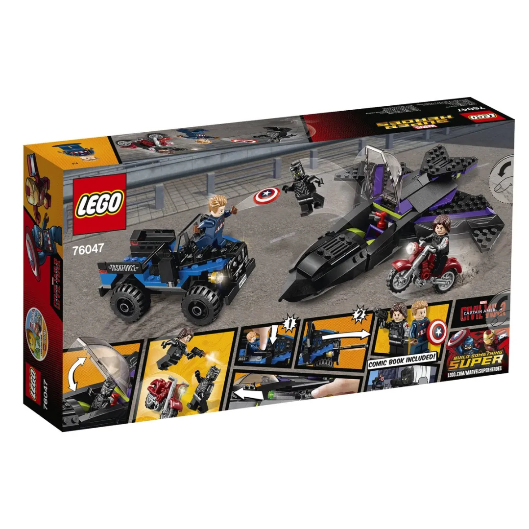 LEGO 76047 Heroes 4 Bouwset - 287 Stukken - 3 Minifiguren - Multicolor