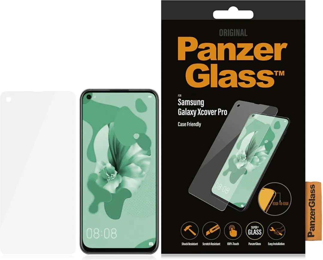 PanzerGlass PZ-7227 Screenprotector Samsung Galaxy Xcover Pro - Case Friendly