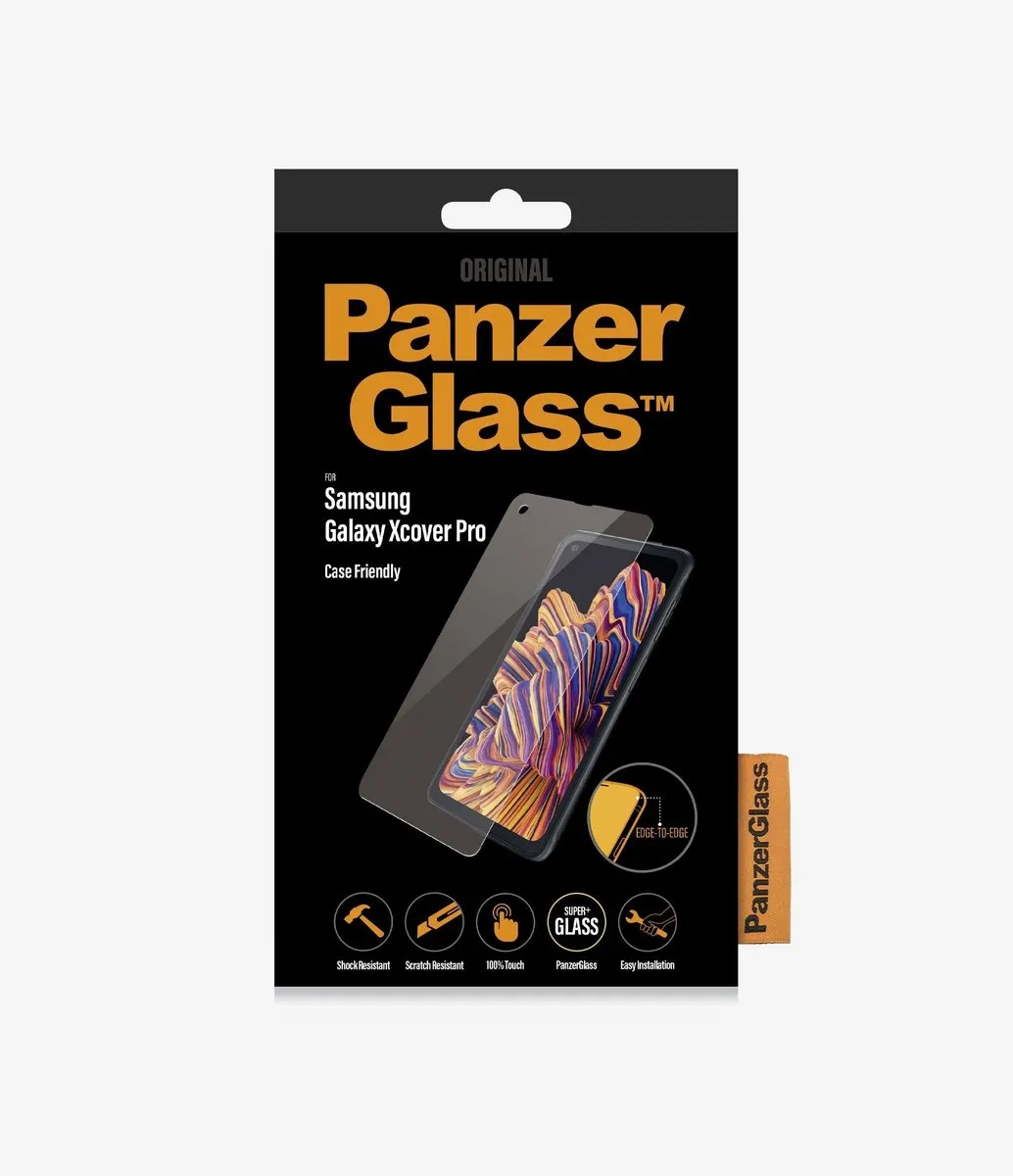 PanzerGlass PZ-7227 Screenprotector Samsung Galaxy Xcover Pro - Case Friendly