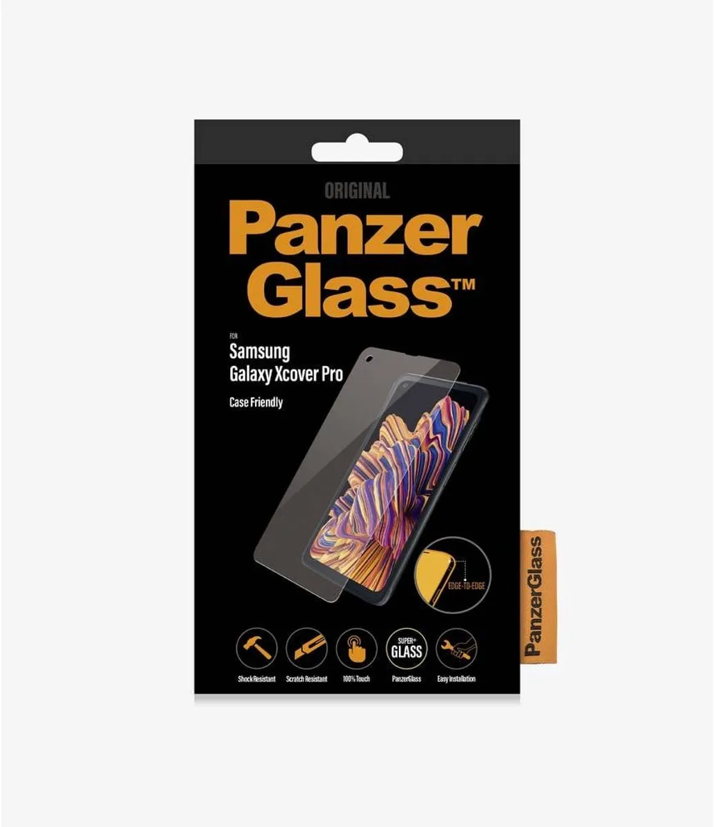 PanzerGlass PZ-7227 Screenprotector Samsung Galaxy Xcover Pro - Case Friendly