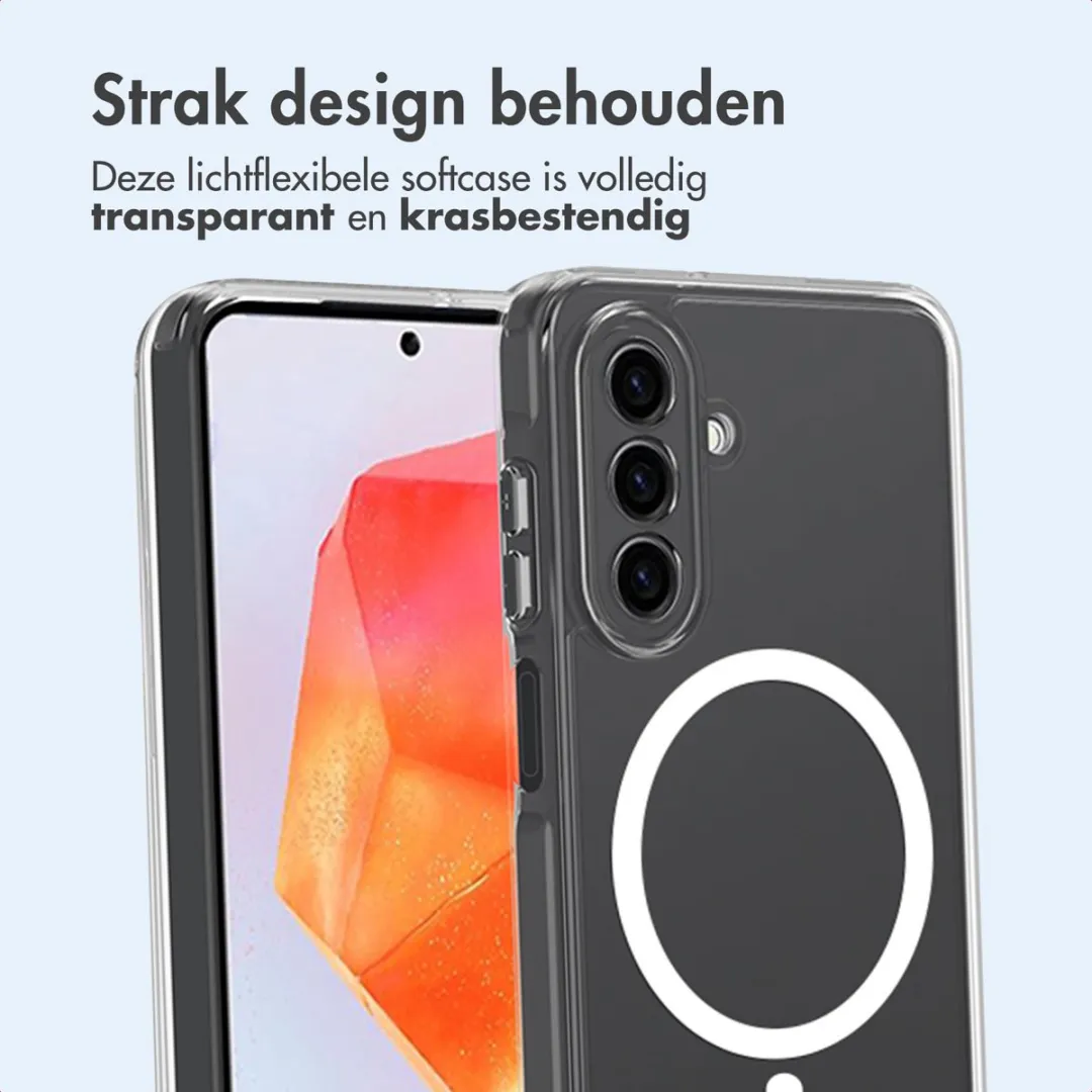 Imoshion Hoesje Samsung Galaxy A26 - Transparant met MagSafe Ring - afbeelding 6 van 6