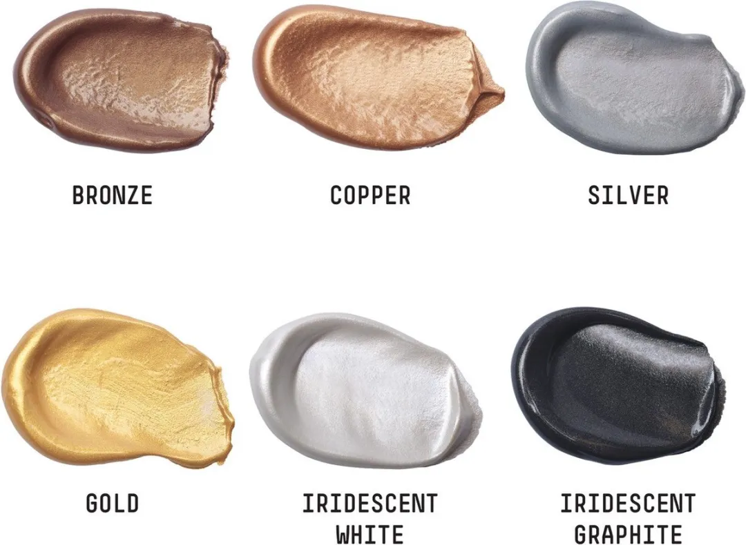 Liquitex Basics Acrylverfset 6 Metallic Kleuren 22ml