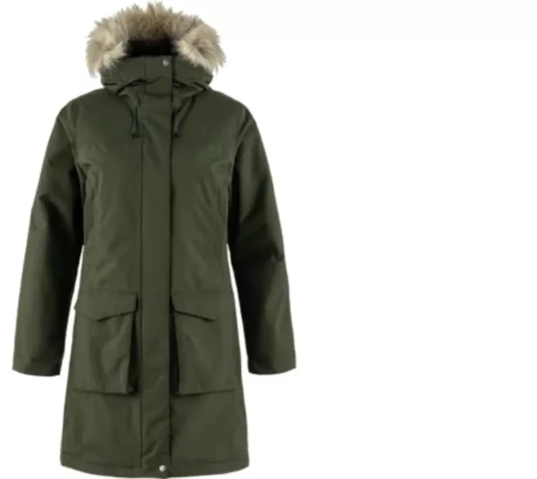 Fjällräven Nuuk Lite Parka Groen XL Vrouw