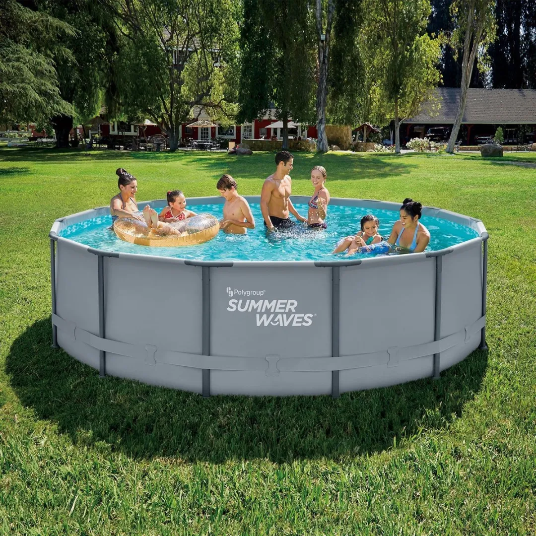 Summer Waves Elite Frame Zwembad 427x107cm - Wit - afbeelding 6 van 6