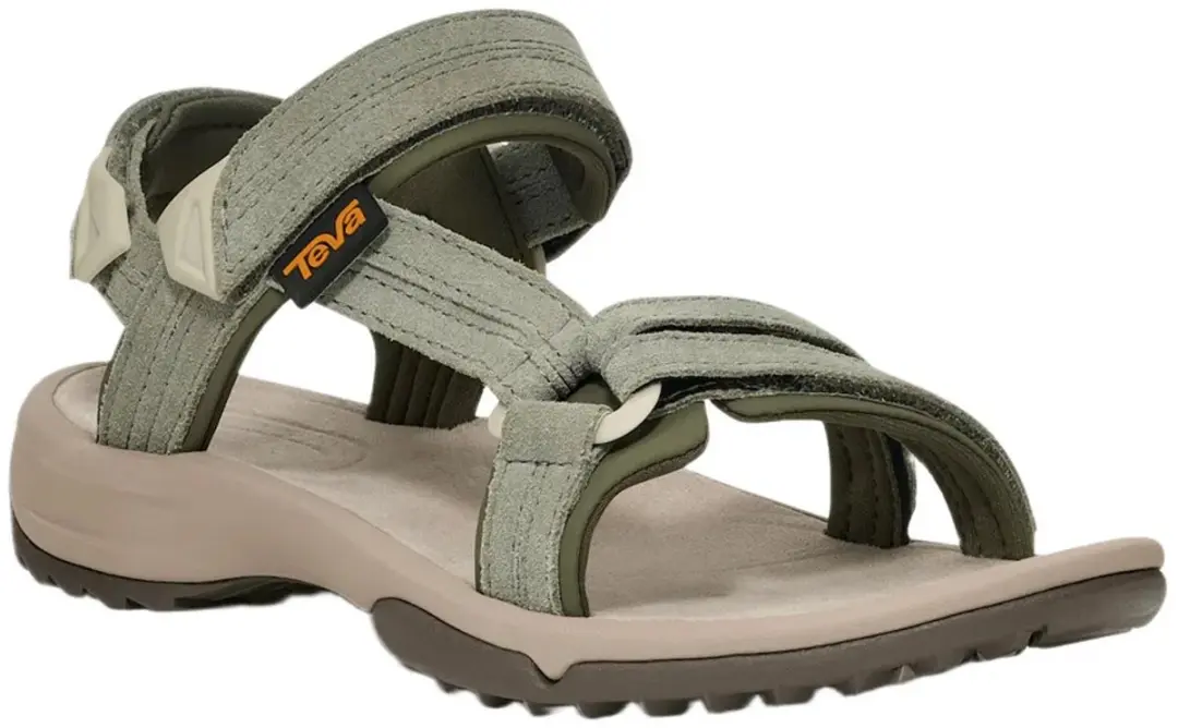 Teva Terra Fi Lite Suede Sandalen Dames - Groen - afbeelding 3 van 6