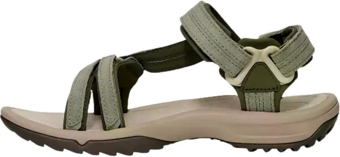 Teva Terra Fi Lite Suede Sandalen Dames - Groen - afbeelding 4 van 6