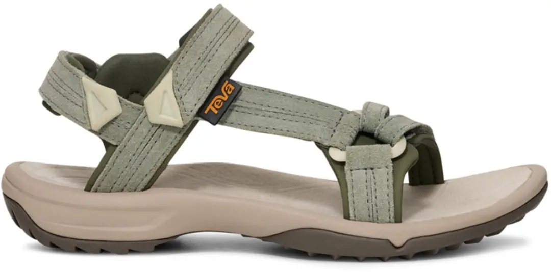 Teva Terra Fi Lite Suede Sandalen Dames - Groen - afbeelding 2 van 6