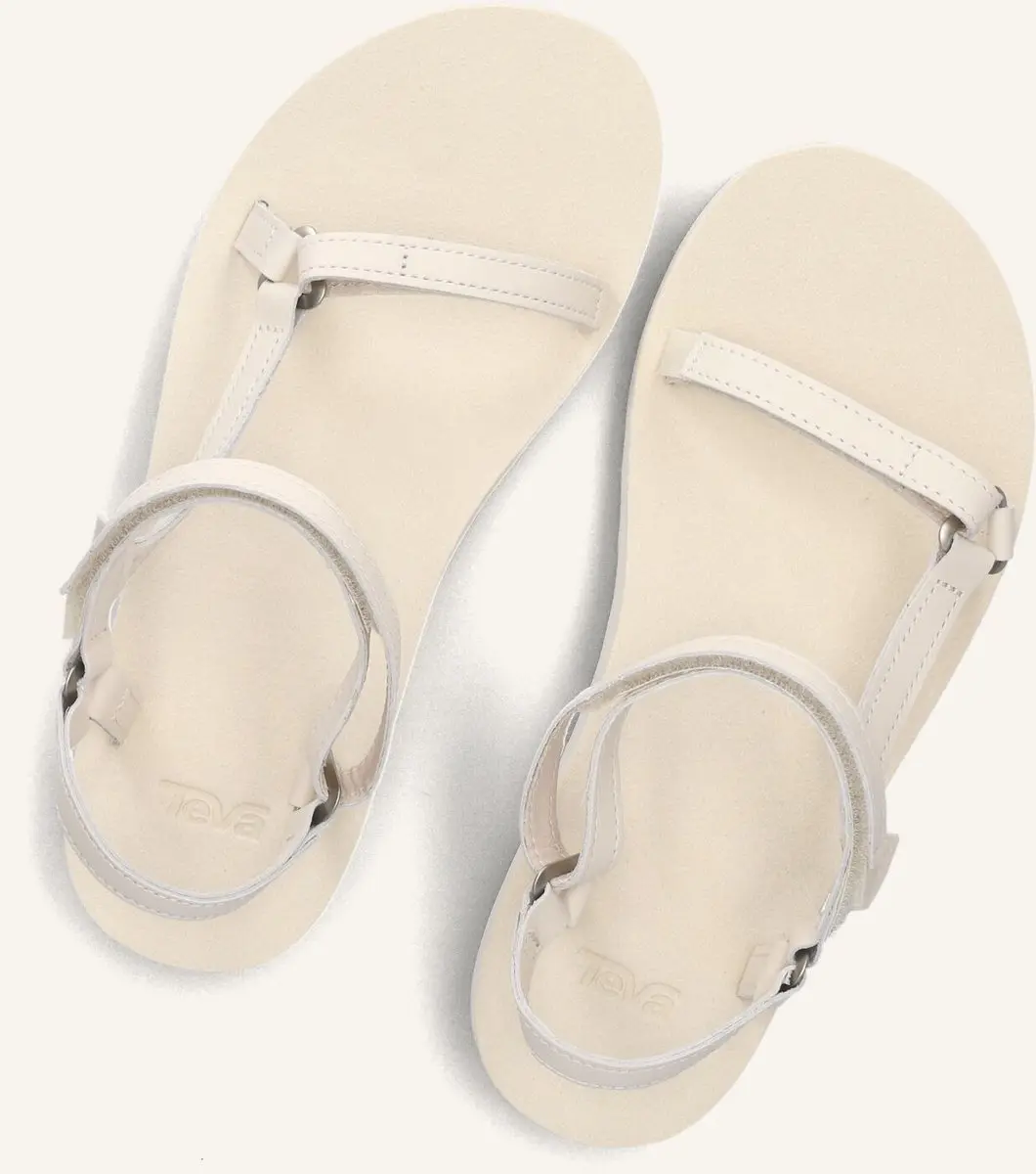 Teva W Original Universal Slim Lea Sandalen - Beige - 39 - afbeelding 5 van 6