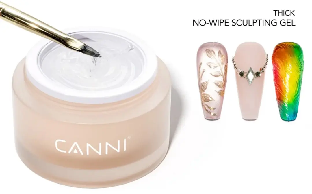 Canni UV Gellak Thick No-Wipe Decoratie Gel