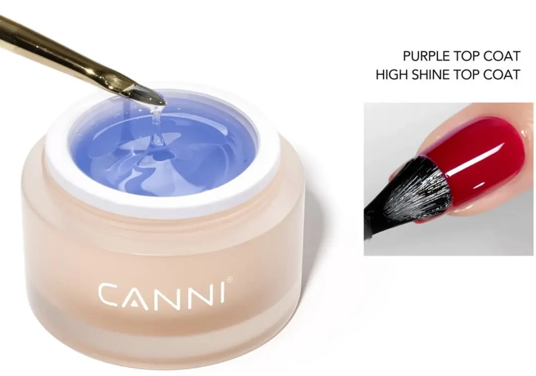 Canni UV Gellak Anti-Vergelende Top Coat