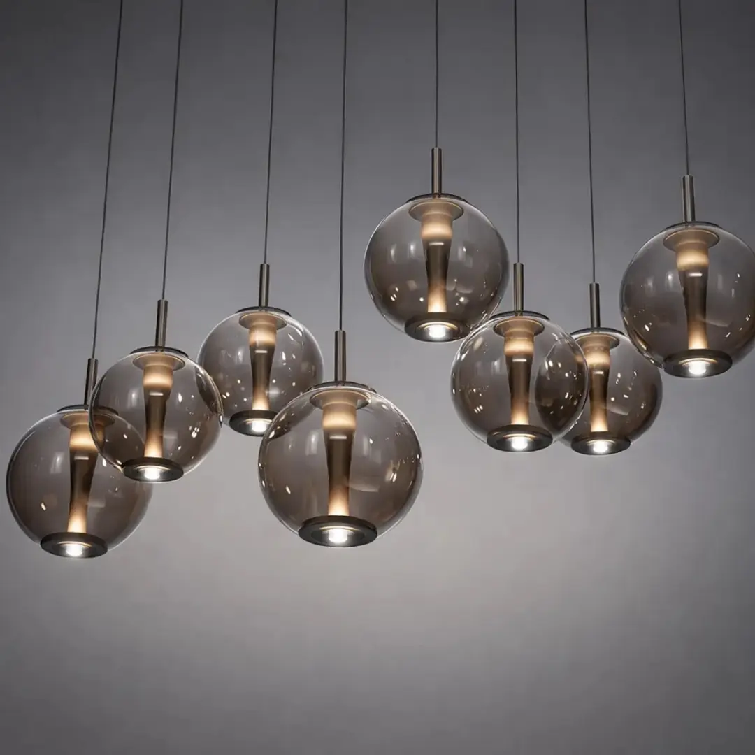 Paul Neuhaus PURE E-Infinity LED Hanglamp 10-lichts - afbeelding 5 van 6