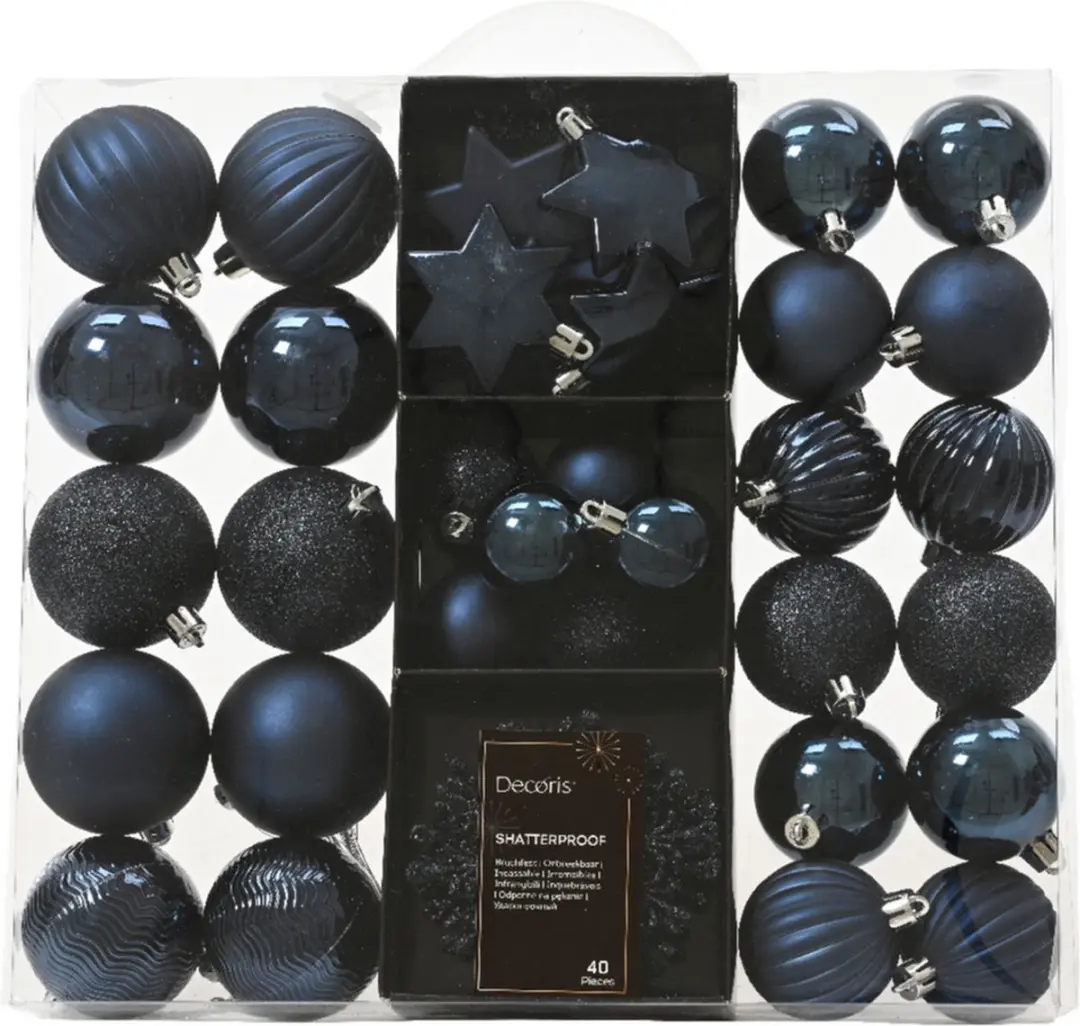 Decoris kerstballen en kerstornamenten