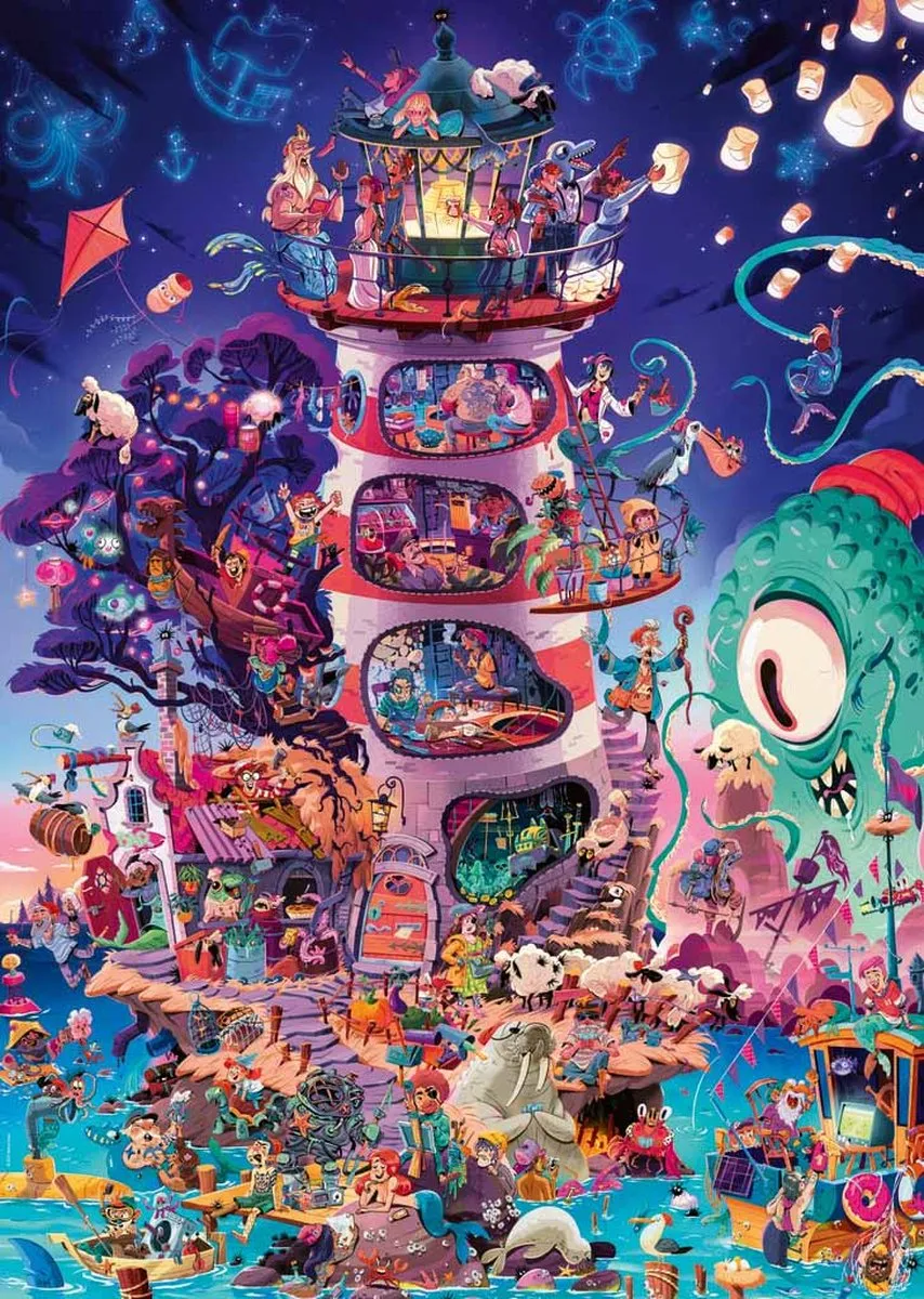 Heye Puzzel Look a Beacon! 2000 3D