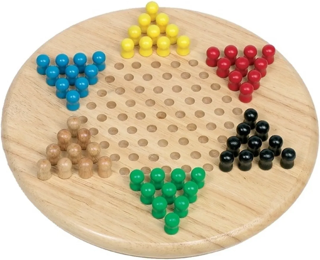 Goki Chinees Damspel 29cm - 2-6 Spelers
