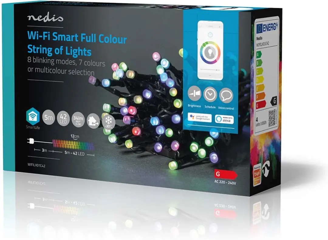 Nedis SmartLife WIFILX01C42 Kerstverlichting
