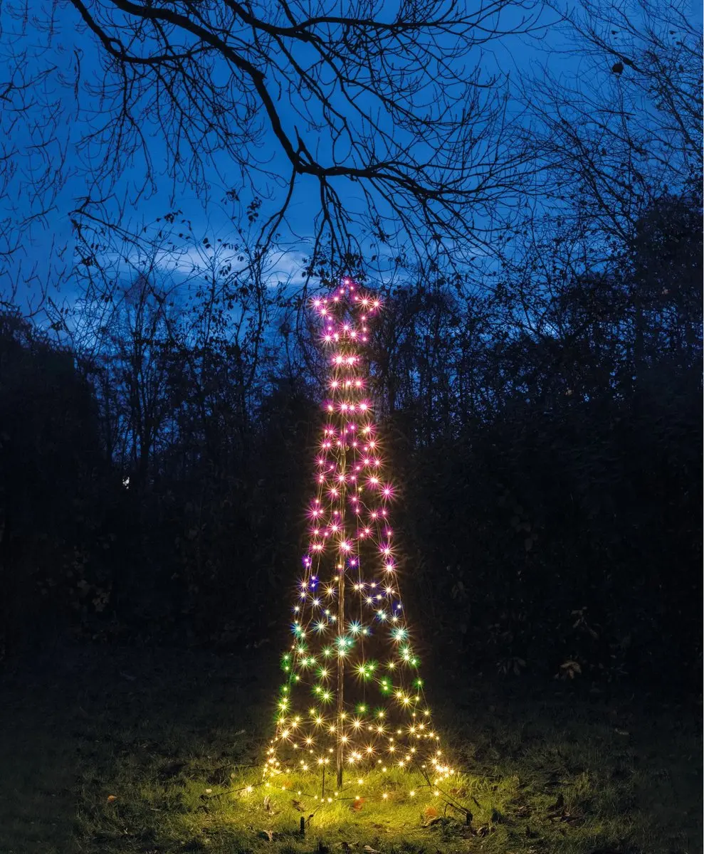 Anna's Collection Vlaggenmast Kerstboom 236 LED
