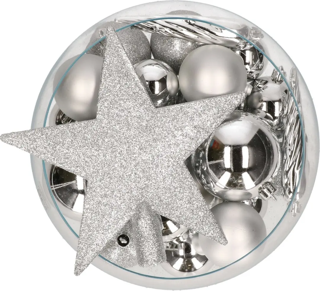 Decoris kerstballen set