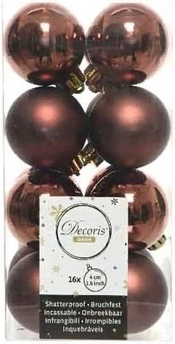 Decoris kleine kerstballen