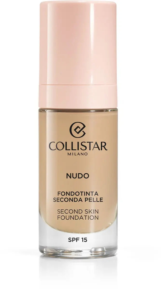 Collistar Nudo Second Skin Foundation - 30ml - 2G Beige Dorato - afbeelding 2 van 6