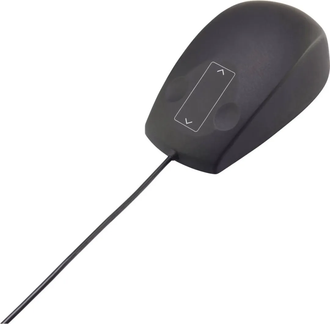 Renkforce RF-4368729 Industriële Muis USB - 3 Toetsen 1000 dpi - Zwart