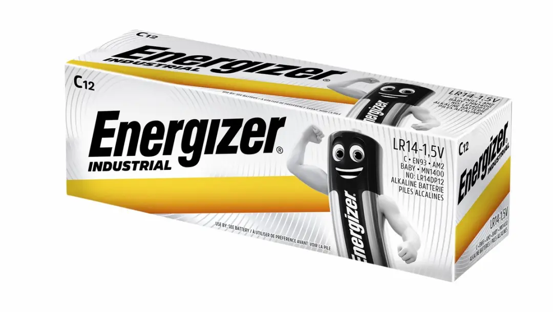 Energizer Industrial C-cell batterijen