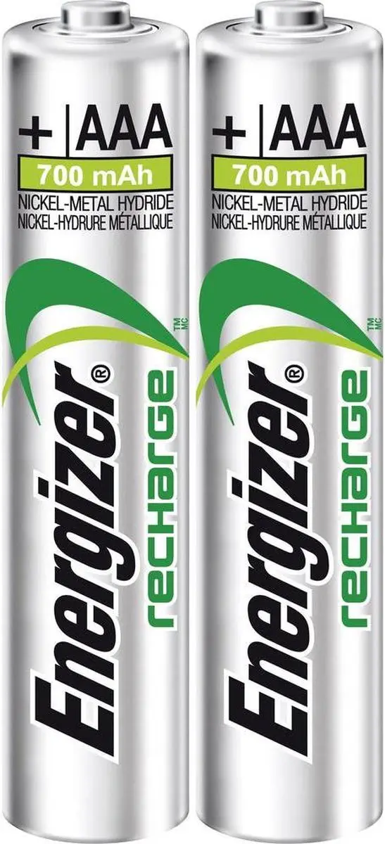 Energizer Power Plus AAA Oplaadbare Batterij 700mAh - afbeelding 2 van 6