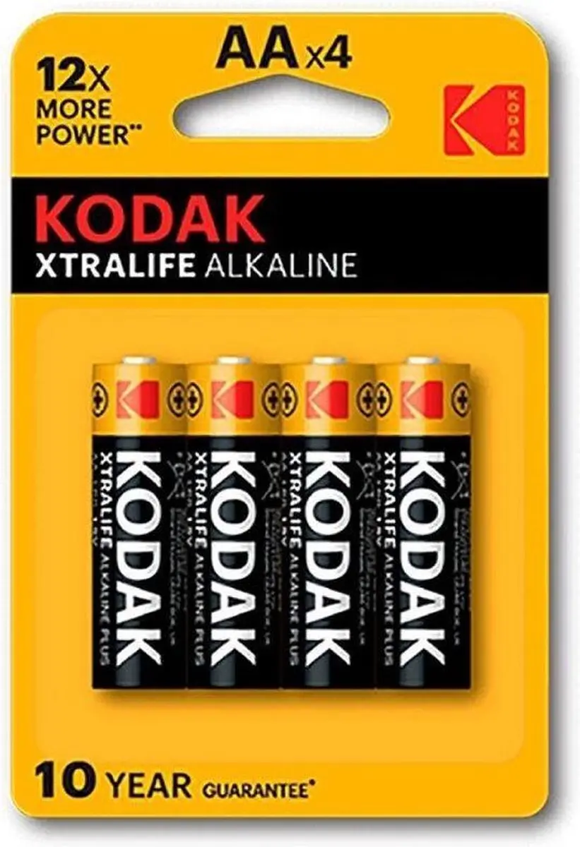 Kodak Xtralife AA Alkaline Batterijen