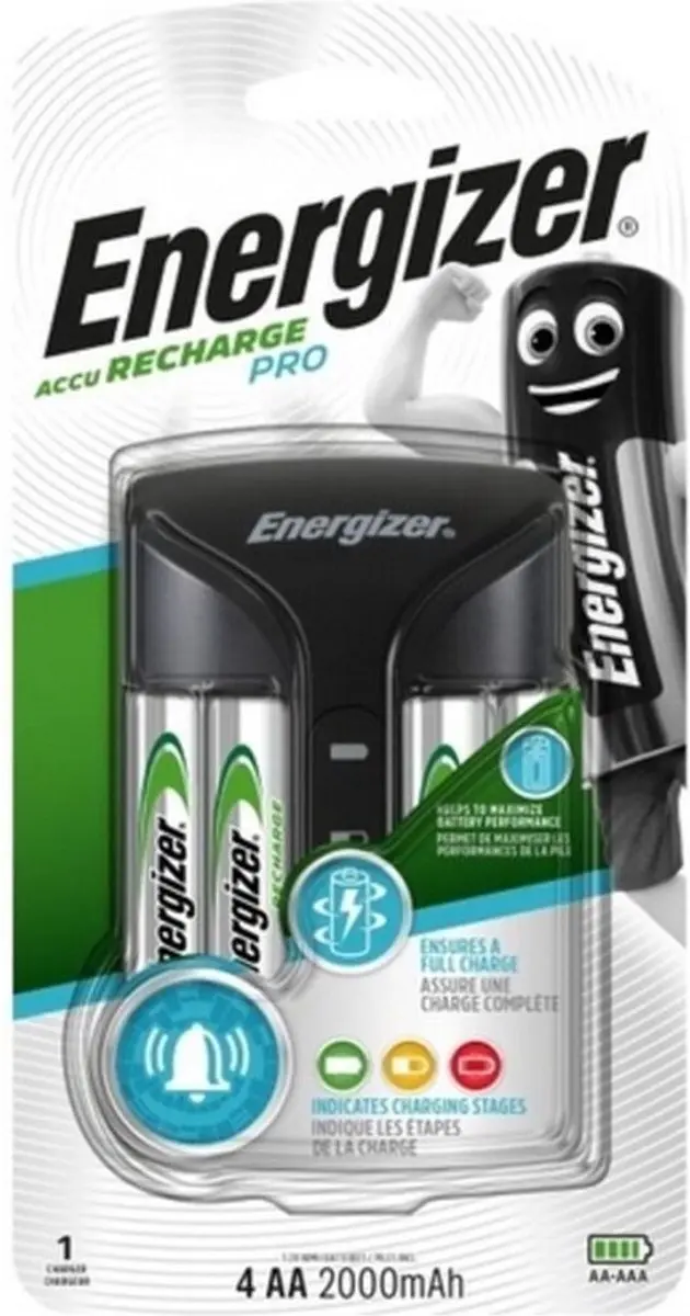 Energizer Pro Charger Acculader AA/AAA - 4x AA - afbeelding 6 van 6
