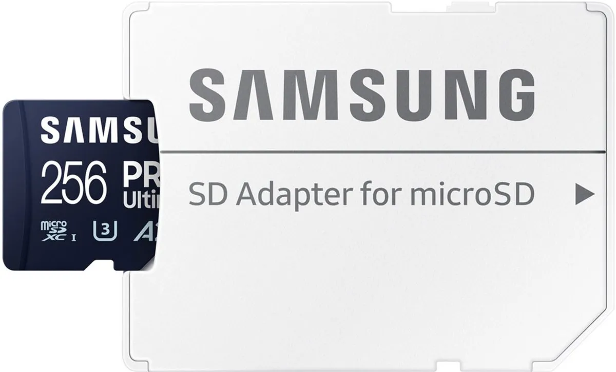 Samsung Pro Ultimate Micro SD 256GB - Incl. Adapter