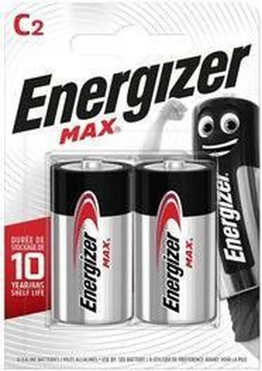 Energizer Max C Batterij LR14 - 2 stuks - afbeelding 6 van 6