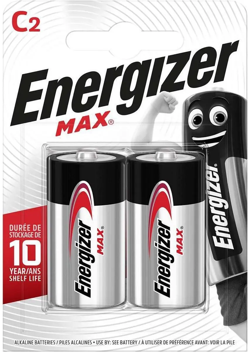 Energizer Max C Batterij LR14 - 2 stuks - afbeelding 5 van 6