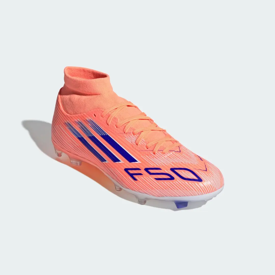 adidas F50 League Mid Voetbalschoenen - Oranje - afbeelding 3 van 6