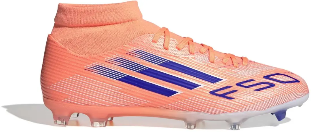 adidas F50 League Mid Voetbalschoenen - Oranje - afbeelding 2 van 6