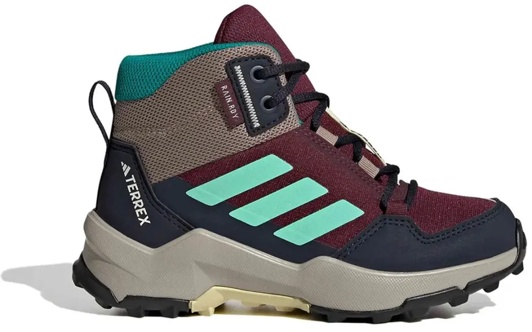 Adidas Terrex Ax4r Mid Rain.rdy Kinderwandelschoenen Rood EU 33 1/2 Kinderen