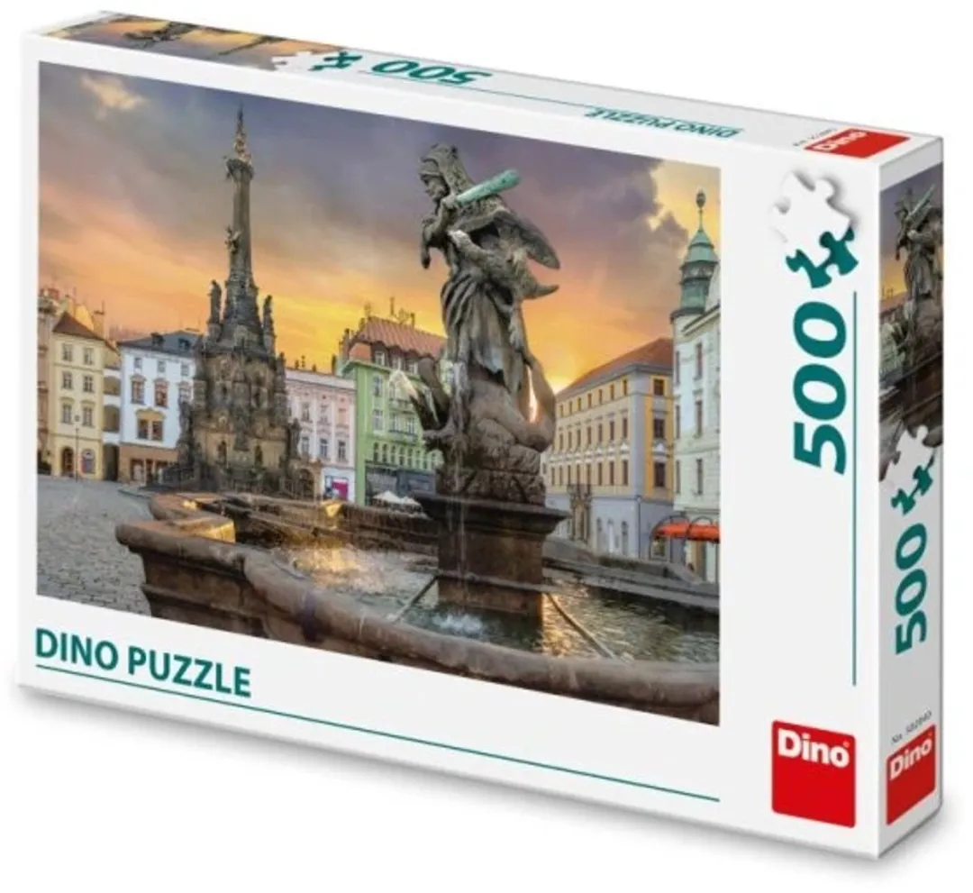 Dinotoys puzzel van de hercules fontein in tsjechie 500 stukjes