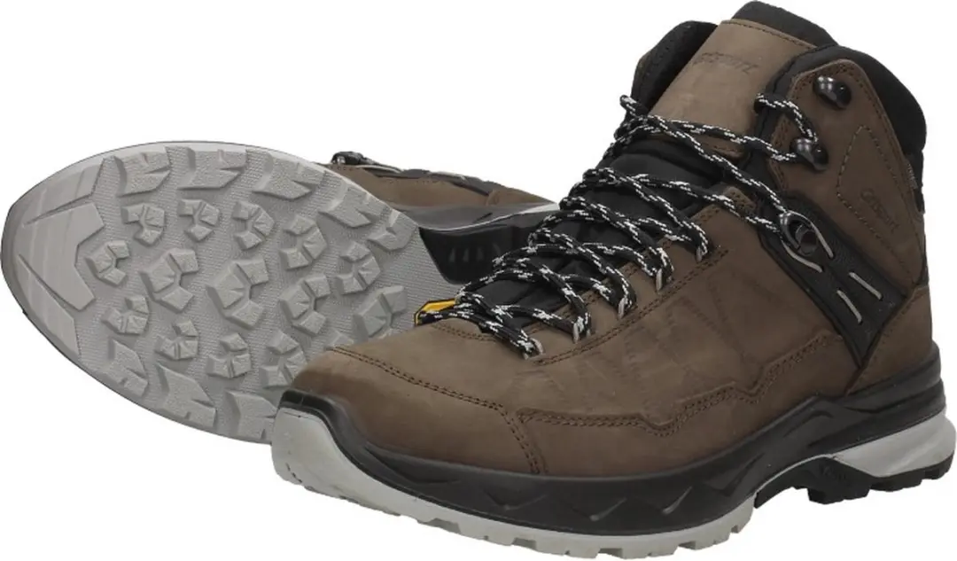 Grisport Gri Tampa Mid - Wandelschoenen - Heren - Halfhoog - Bruin - Maat 45 - afbeelding 5 van 6