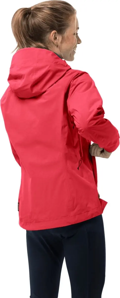 Jack Wolfskin Highest Peak GT Damesjack - Rood - XXL - afbeelding 3 van 4