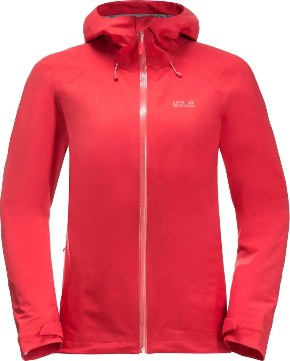 Jack Wolfskin Highest Peak GT Damesjack - Rood - XXL