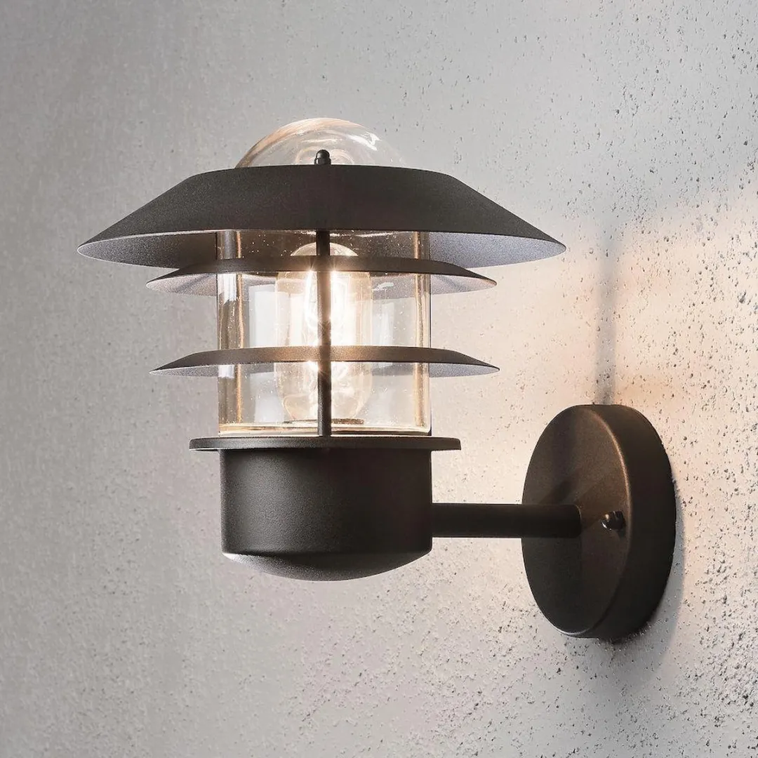 Konstsmide Modena Wandlamp Buiten Ø22cm - Zwart