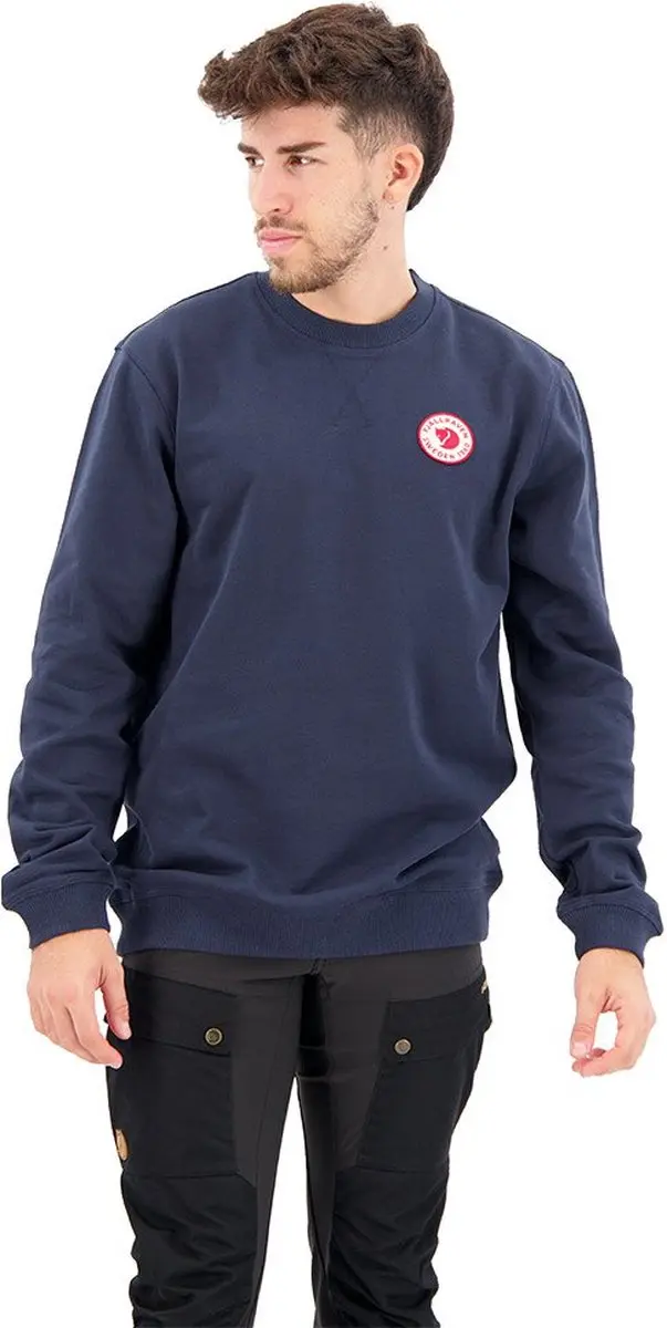 Fjällräven 1960 Logo Badge Sweatshirt Blauw XL Man