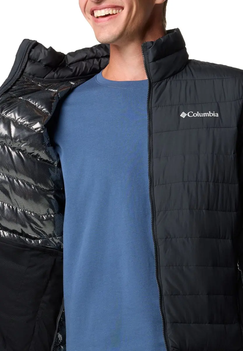 Columbia Powder Lite II Heren Jas - Zwart - M - afbeelding 2 van 6