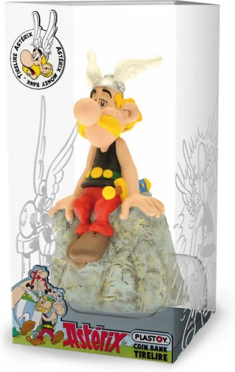 Plastoy Asterix Spaarpot - Veelkleurig