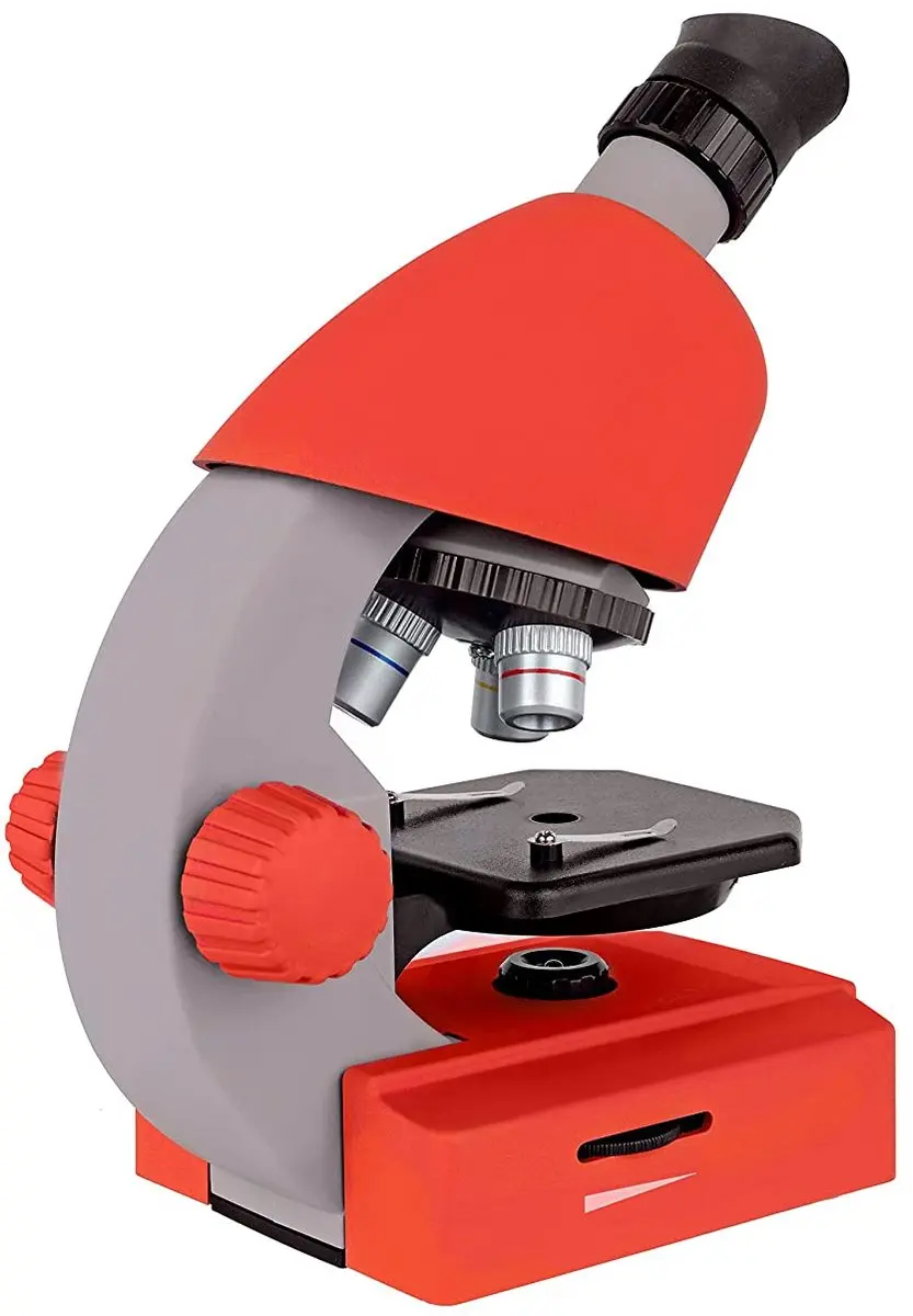 Bresser Junior Microscoop 8851300E8G000 - 40x-640x - Rood - afbeelding 3 van 4