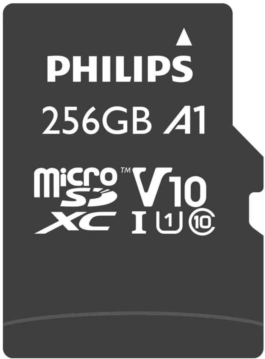 Philips FM25MP45B Micro SDXC Geheugenkaart 256GB - Class 10 UHS-I U1